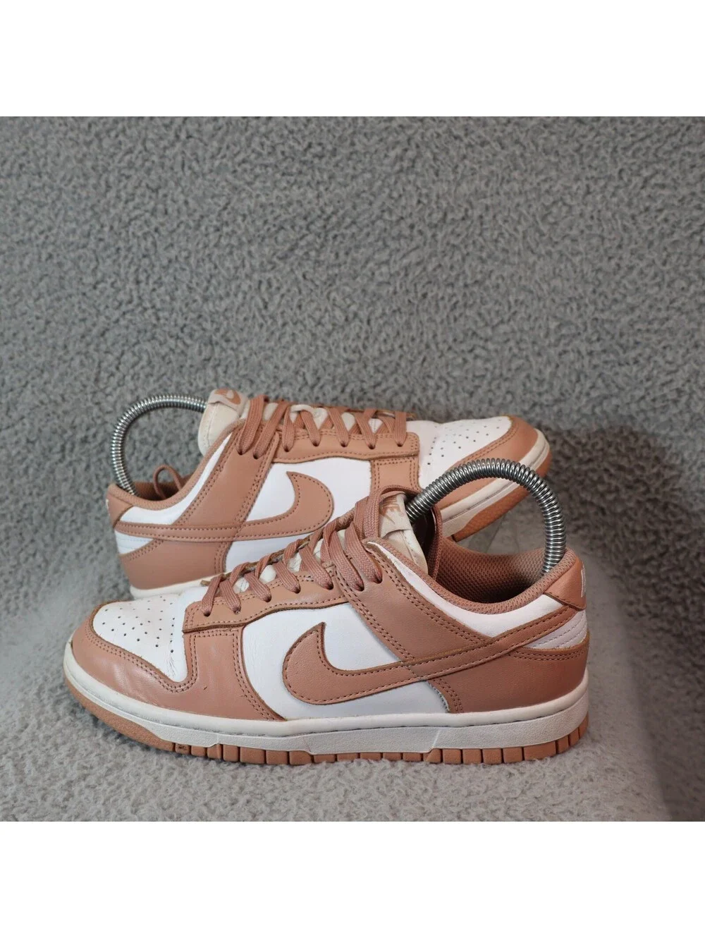 Nike Dunk Low Rose Whisper White Women Size 7 DD1503-118